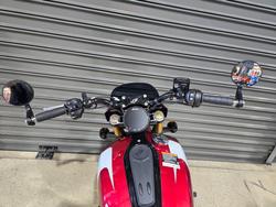 2025 INDIAN SCOUT 101 LIMITED SUNSET RED METALLIC