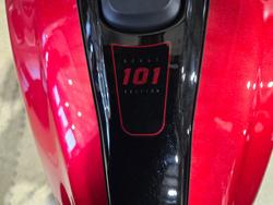 2025 INDIAN SCOUT 101 LIMITED SUNSET RED METALLIC