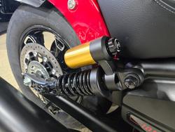 2025 INDIAN SCOUT 101 LIMITED SUNSET RED METALLIC