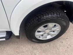 2011 Mitsubishi Triton GL-R MN MY11 4X4 Dual Range White