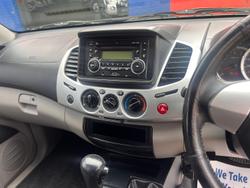 2011 Mitsubishi Triton GL-R MN MY11 4X4 Dual Range White