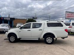 2011 Mitsubishi Triton GL-R MN MY11 4X4 Dual Range White