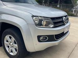 2013 Volkswagen Amarok TDI420 Highline 2H MY13 4X4 Constant Reflex Silver