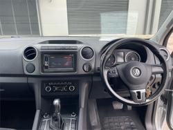 2013 Volkswagen Amarok TDI420 Highline 2H MY13 4X4 Constant Reflex Silver