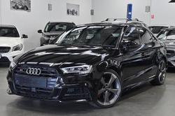2019 Audi S3 8V MY20 Four Wheel Drive Brilliant Black