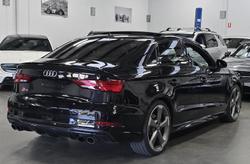 2019 Audi S3 8V MY20 Four Wheel Drive Brilliant Black