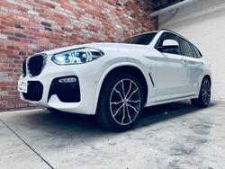 2018 BMW X3 xDrive30i G01 4X4 Constant White