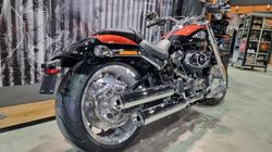 2025 Harley-davidson FLFB FAT BOY (117) Whisky Fire/ Black