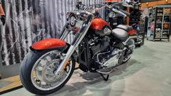 2025 Harley-davidson FLFB FAT BOY (117) Whisky Fire/ Black