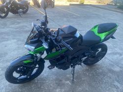 2021 Kawasaki Z400 Green