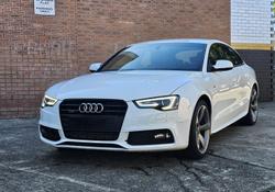 2016 Audi A5 S line plus 8T MY16 Four Wheel Drive Glacier White