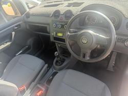 2014 Volkswagen Caddy TSI160 2KN MY14 Candy White