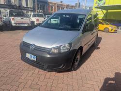 2014 Volkswagen Caddy TSI160 2KN MY14 Candy White