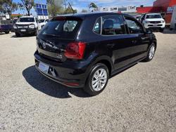 2015 Volkswagen Polo 81TSI Comfortline 6R MY16 Deep Black