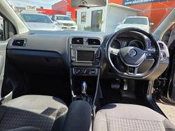 2015 Volkswagen Polo 81TSI Comfortline 6R MY16 Deep Black