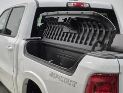 2024 RAM 1500 Laramie Sport Hurricane SO RamBox DT MY25 4X4 Dual Range Bright White