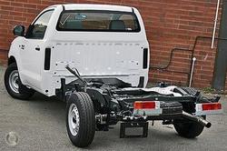 2008 Toyota Hilux Workmate TGN16R MY08 4x2 Glacier White