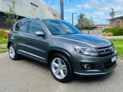 2015 Volkswagen Tiguan 155TSI R-Line 5N MY16 Four Wheel Drive Pepper Grey