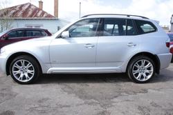 2008 BMW X3 xDrive20d Lifestyle E83 MY09 Four Wheel Drive Titanium Silver
