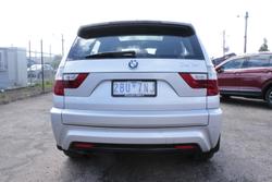 2008 BMW X3 xDrive20d Lifestyle E83 MY09 Four Wheel Drive Titanium Silver