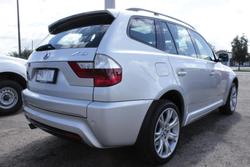 2008 BMW X3 xDrive20d Lifestyle E83 MY09 Four Wheel Drive Titanium Silver