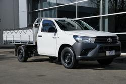 2018 Toyota Hilux Workmate TGN121R 4x2 Glacier White