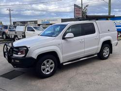2012 Volkswagen Amarok TDI420 Highline 2H MY12.5 4X4 Constant Candy White
