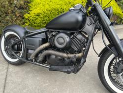 2016 Yamaha XVS650A V-STAR CLASSIC Black