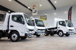 2025 Fuso Canter 615 Tipper Duonic AMT Automatic White