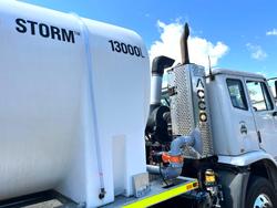 2012 Iveco Acco Tti 13,000L Water Truck Great Condition White