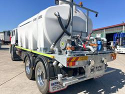 2011 Iveco Acco Tti 13,000L Water Truck Great Condition White