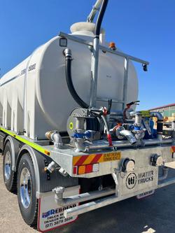 2013 Iveco Acco Tti 15,000L Water Truck Great Condition White