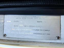 2013 Iveco Acco Tti 15,000L Water Truck Great Condition White