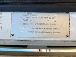 2014 Iveco Acco Tti 13,000L Water Truck Great Condition White