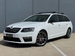 2016 SKODA Octavia RS 162TSI NE MY16 Candy White