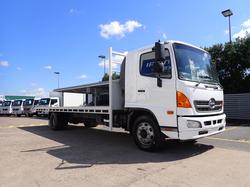 2015 HINO FE 500 WHITE