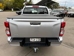 2023 Isuzu D-MAX SX MY23 4X4 Dual Range Mercury Silver