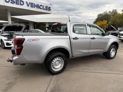 2023 Isuzu D-MAX SX MY23 4X4 Dual Range Mercury Silver