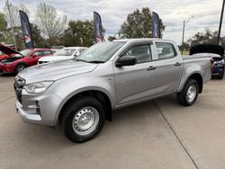 2023 Isuzu D-MAX SX MY23 4X4 Dual Range Mercury Silver