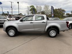 2023 Isuzu D-MAX SX MY23 4X4 Dual Range Mercury Silver