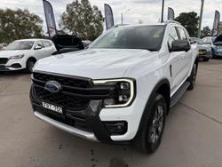 2025 Ford Ranger PHEV Wildtrak MY25.75 Four Wheel Drive Frozen White