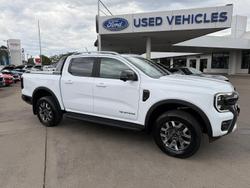 2025 Ford Ranger PHEV Wildtrak MY25.75 Four Wheel Drive Frozen White