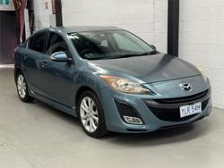 2011 Mazda 3 SP25 BL Series 1 MY10 Blue