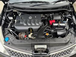 2009 Nissan Tiida ST-L C11 MY07 Cosmic Black