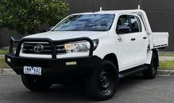 2018 Toyota Hilux SR GUN126R 4X4 Dual Range Glacier White