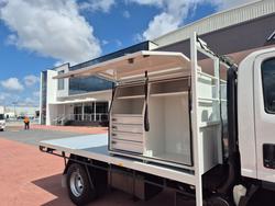2016 Isuzu Trucks NPS 75/45-155 4x4 Tray and Boxes