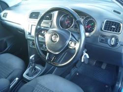 2017 Volkswagen Polo 81TSI Comfortline 6R MY17 Cornflower Blue