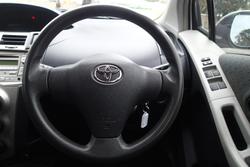 2011 Toyota Yaris YR NCP90R MY11 Glacier White