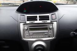 2011 Toyota Yaris YR NCP90R MY11 Glacier White