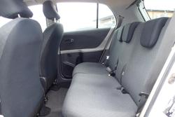 2011 Toyota Yaris YR NCP90R MY11 Glacier White